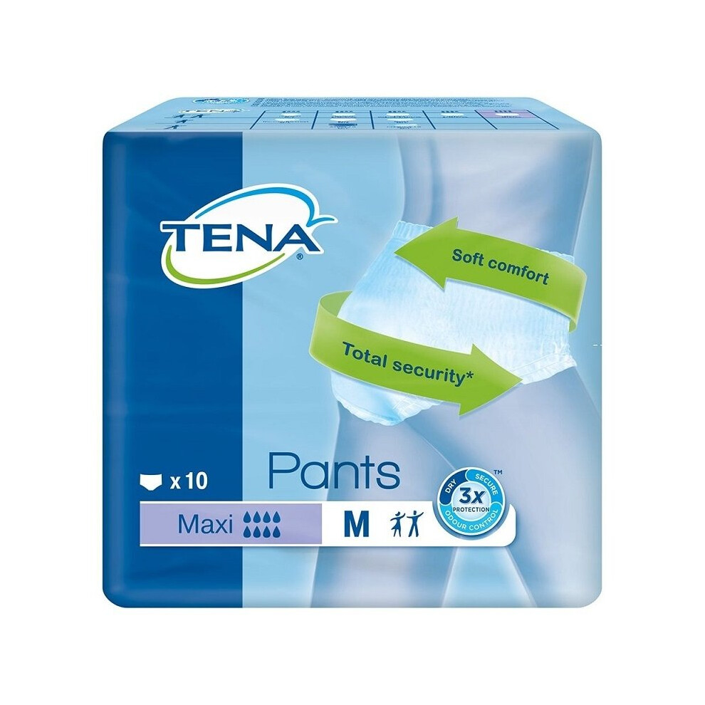 TENA Pants Maxi Medium 10s