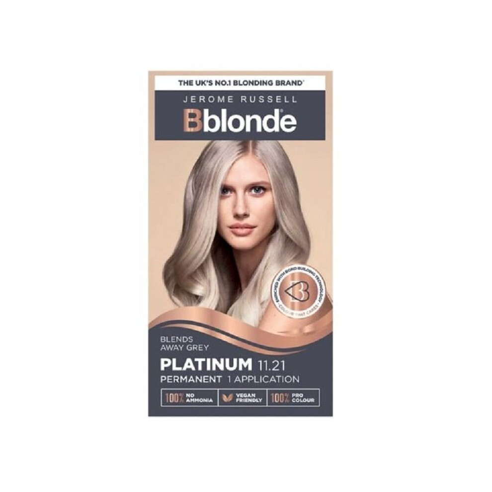 Jerome Russell Permanent Colour Platinum Blonde 11.21