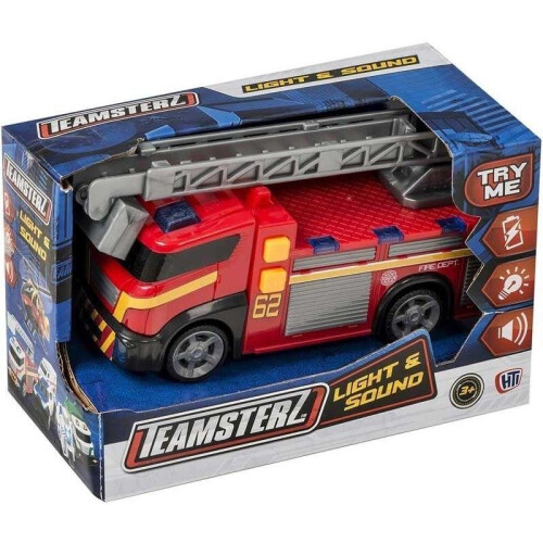 Teamsterz Small Lights and Sounds Fire Engine