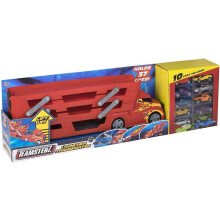 Teamsterz Launcher Transporter + 10 Cars