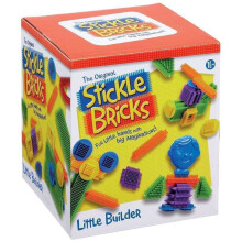 Stickle Bricks Little Builder - Early Construction Toy for Toddlers, Colourful Interlocking Blocks to Spark Dexterity and Imagination (18m+)