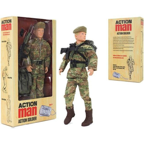 Action Man Soldier Deluxe Boxed Action Figure