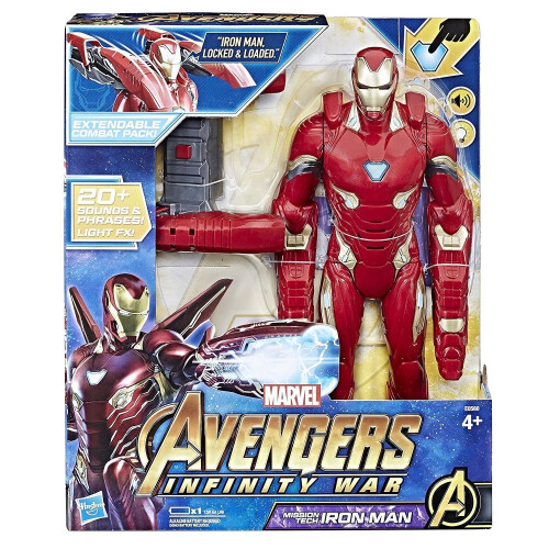 Hasbro Marvel Avengers Infinity War Mission Tech Iron Man