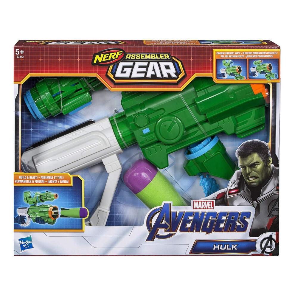 Hasbro Marvel Avengers: Endgame Nerf Hulk Assembler Gear