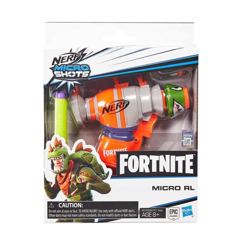 Hasbro Fortnite Rl Nerf Microshots Dart-Firing Toy Blaster