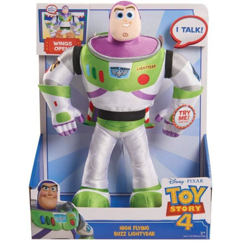 Toy Story 4 High Flying Buzz Lightyear Feature Plush