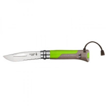 Opinel Messer Nr. 8 Outdoor - Grün - Wasser- und temperaturbeständig