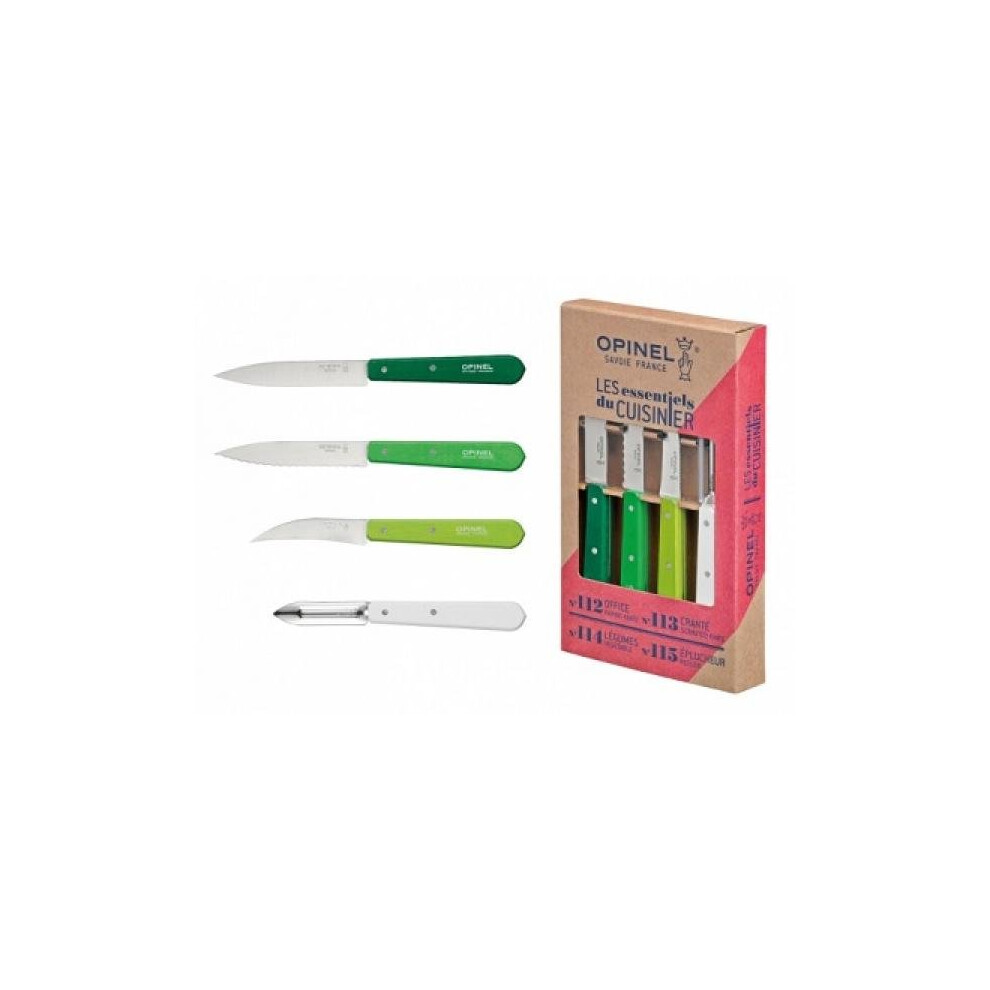 Opinel Primavera Kitchen Knife Set - 4 Piece
