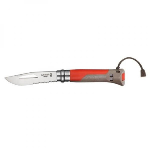 Opinel Opinel No. 8 Outdoor Knife - Red