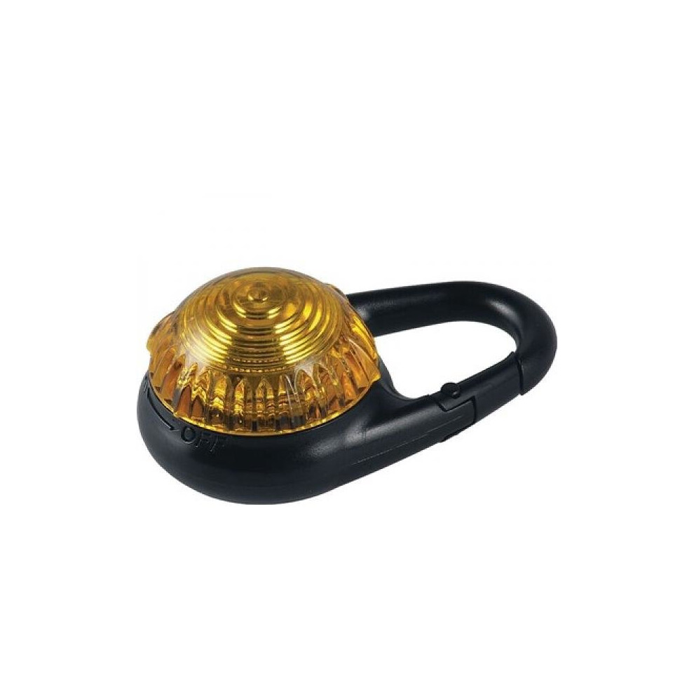 Adventure Lights Guardian Tag-It Waterproof Carabiner Clip Safety Yellow/Light 627569000601