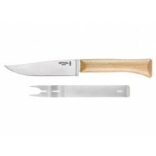 Opinel Ultimate French Cheese Knife and Fork Stainless Steel Set