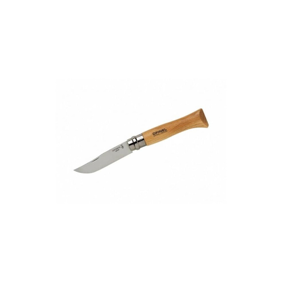 Opinel No. 8 Classic Original Stainless Steel Knife - 8.5cm Blade