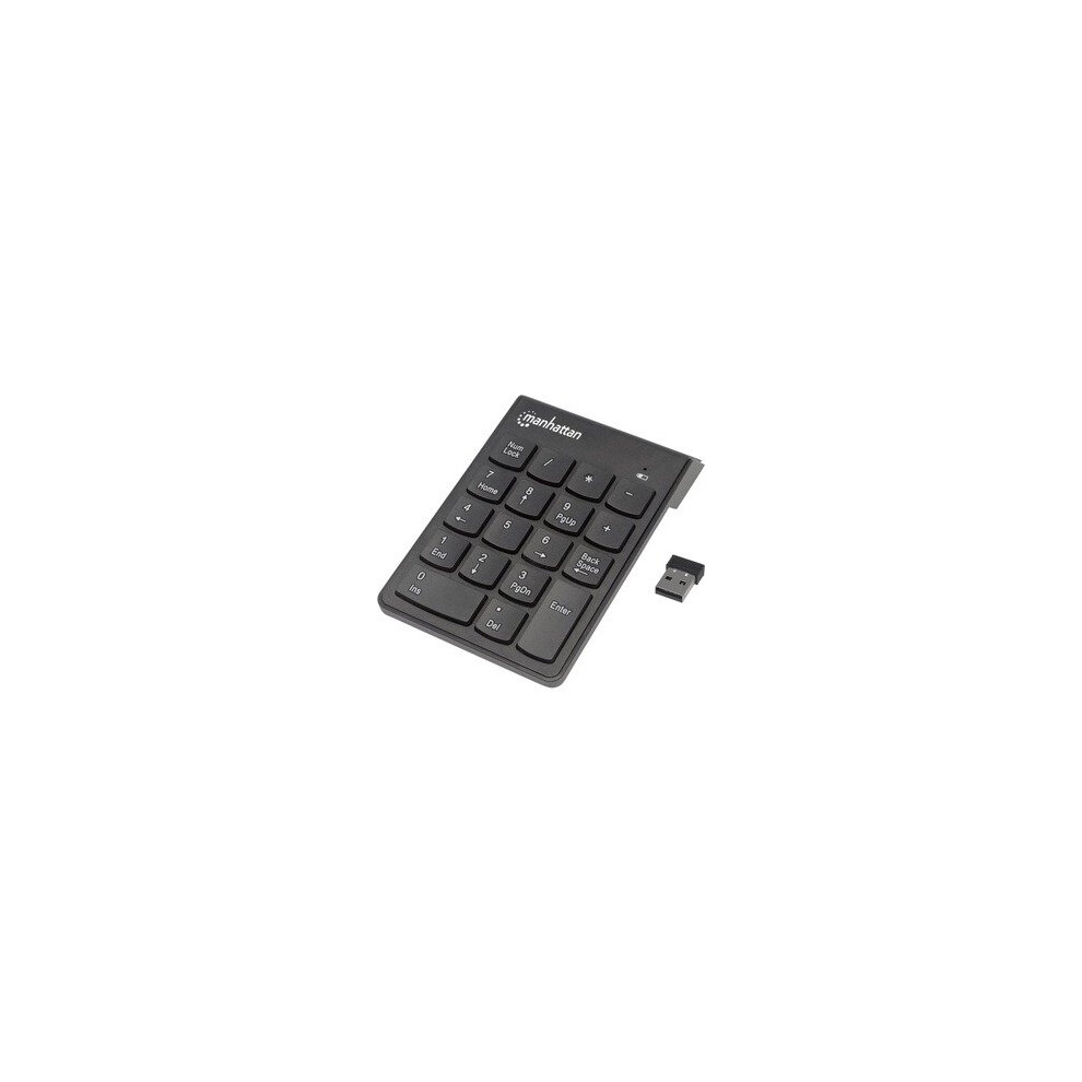 Manhattan Membrane Keypad Wireless Connectivity Rf Black Usb 1.1 Interface 178846