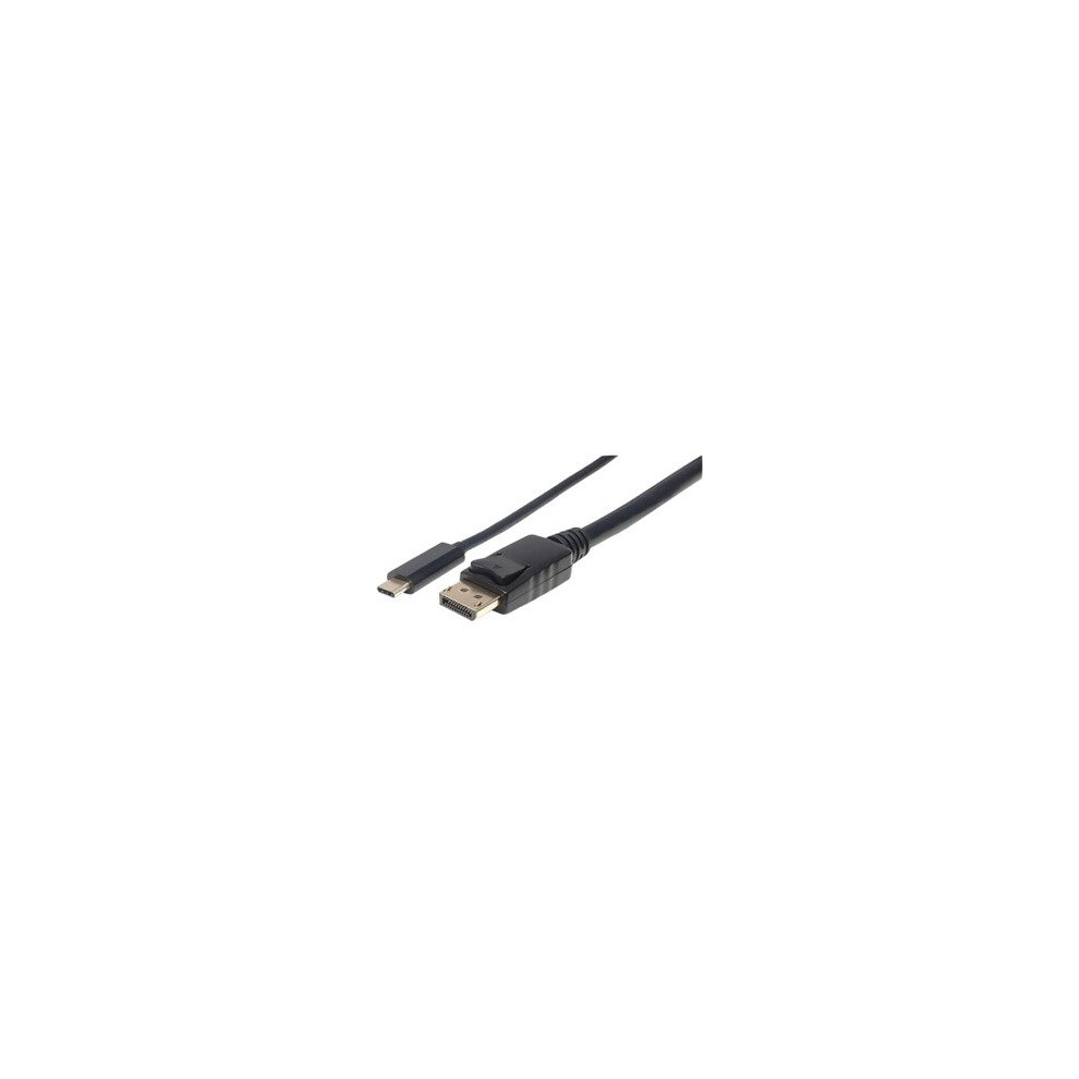 Manhattan 2 M Displayport/Usb A/V Cable for Audio/Video Device Projector Tv 152471