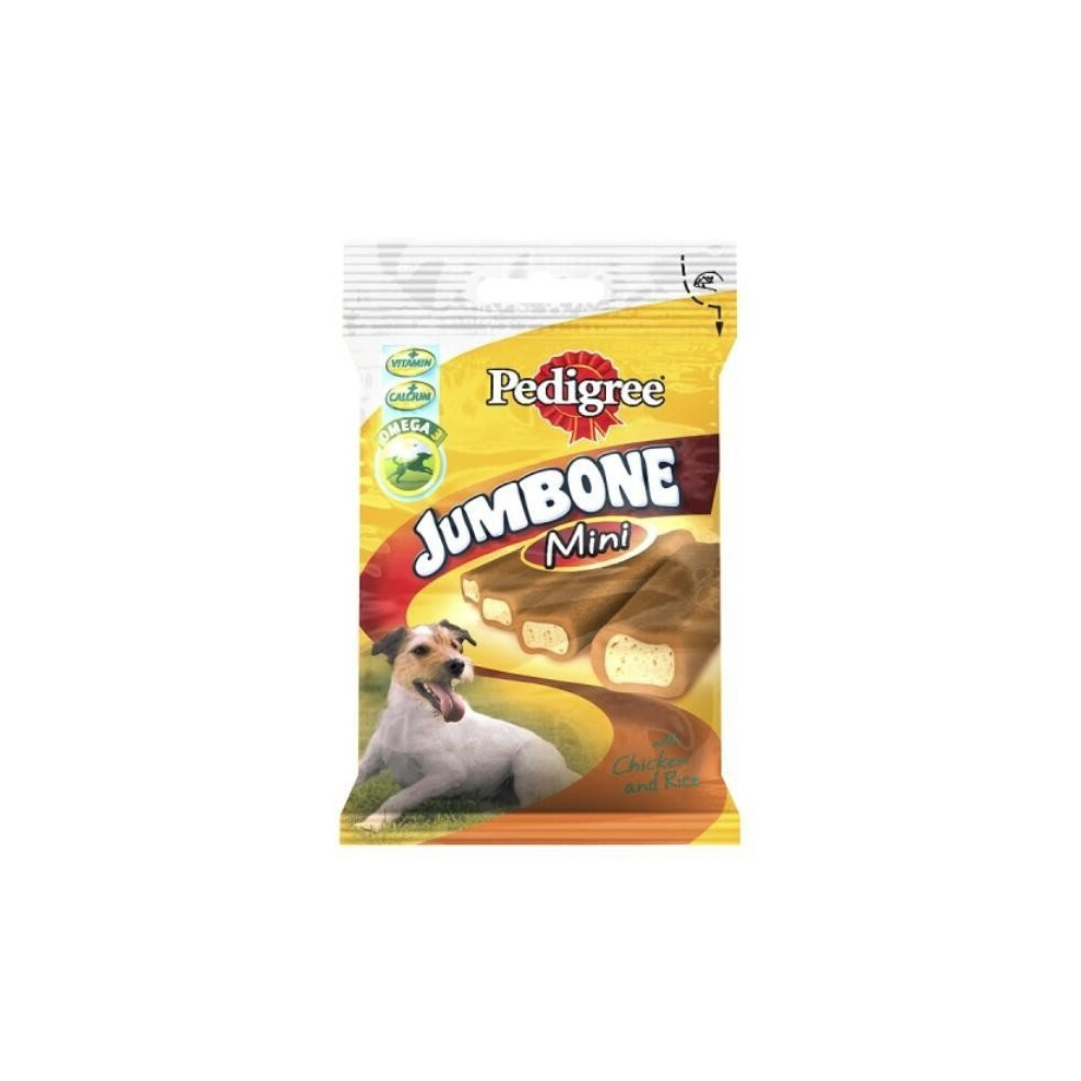 Pedigreen Chicken And Rice Flavoured Jumbone (Pack Of 8)