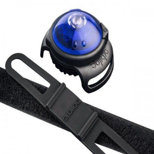 (One Size, Blue) Orbiloc Dog Safety Light
