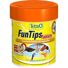 Tetra Tropical Fun Tips: Complete Glass-Sticking Food for All Tropical Fish