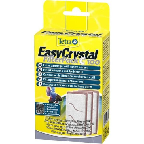 Tetra Tetra Easy Crystal Cartridge For Cascade Globe Filter 100