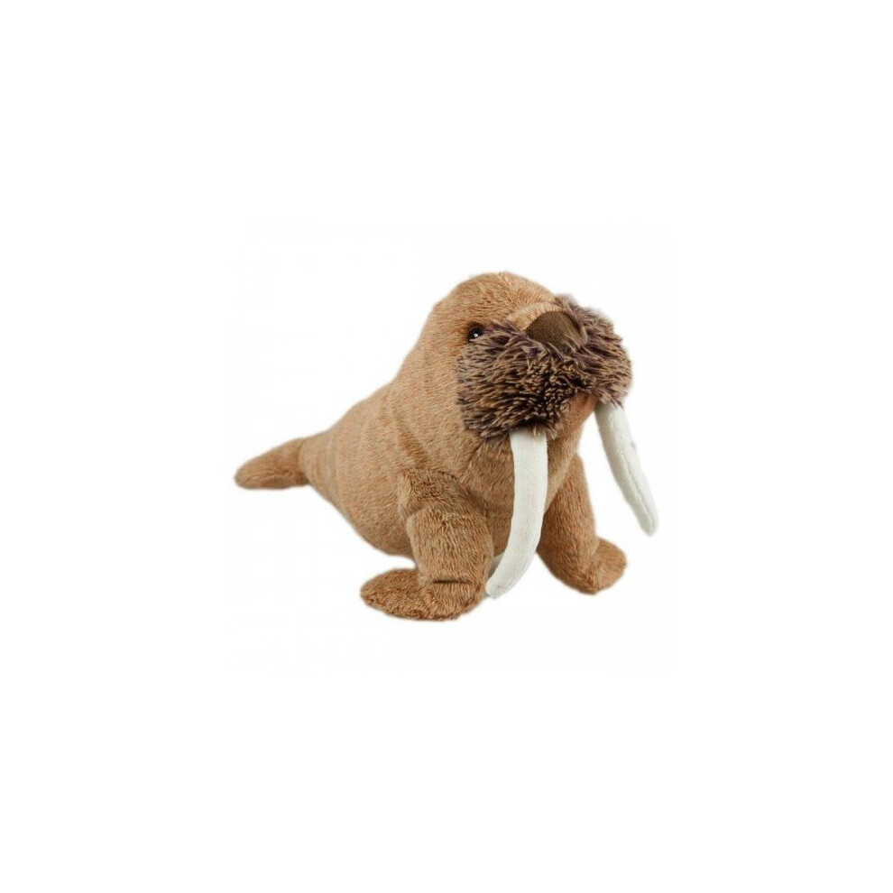 (Large, Winston Walrus) Animal Instincts Snow Mates Plush Dog Toy