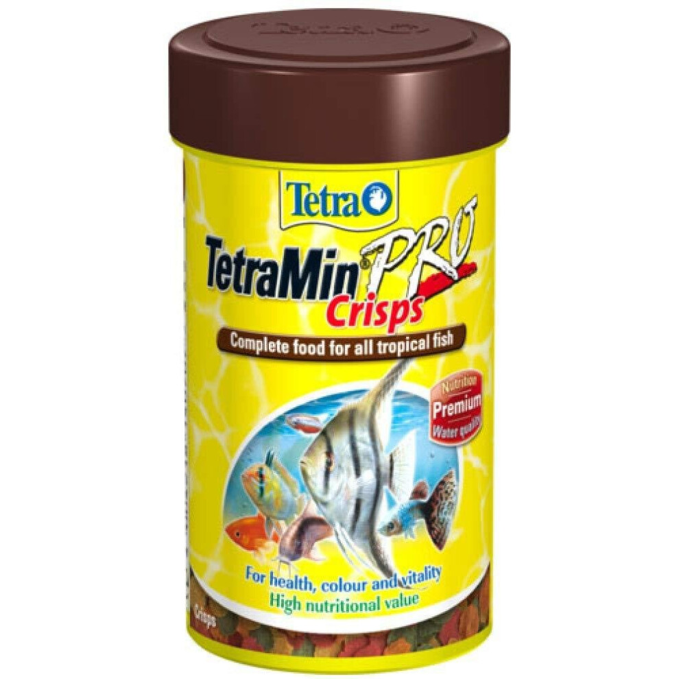 (55g, May Vary) Tetra Tetramin Pro Crisps Tropical Fish Food