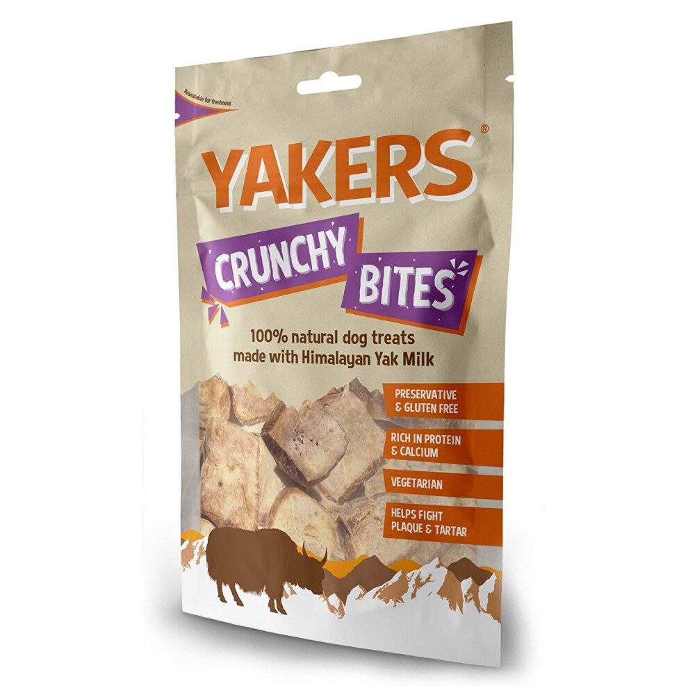 Yakers Crunchy Bites Dog Treats