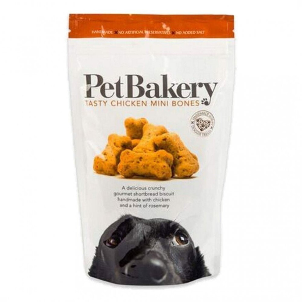 Pet Bakery Tasty Chicken Mini Bone Biscuits Dog Treats (Pack Of 6)