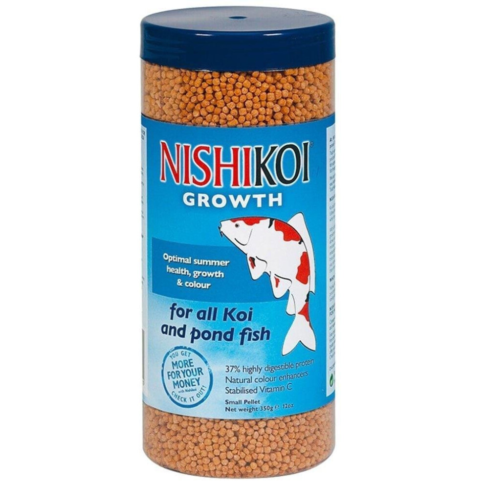 Nishikoi Wheatgerm Small Pellet Fish Food 350g