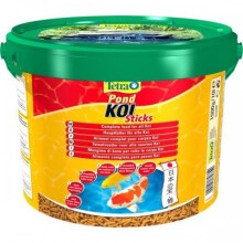 (2.3kg, May Vary) Tetra Pond Koi Sticks Fish Food 15L