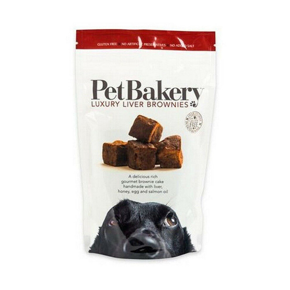 Pet Bakery Tasty Luxury Liver Brownie Dog Treats (Pack Of 6)