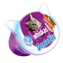 Whiskas Dentabites Chicken Cat Treats (Pack Of 8)