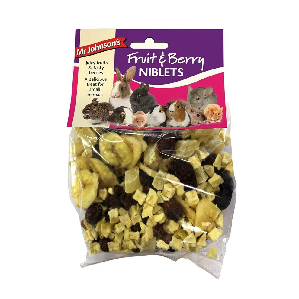 Mr Johnsons Fruit & Berry Niblets Small Pet Food (Pack Of 6)