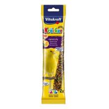 (One Size, Apricot & Fig) Vitakraft Canary Kracker Treat (Pack Of 7)