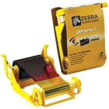Zebra True Colours 800033-840 Ribbon Cartridge Ymcko Dye Sublimation Therma 800033-840