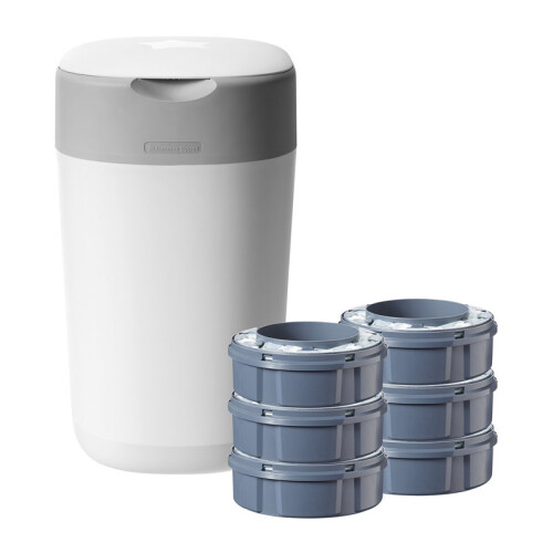Tommee Tippee Tommee Tippee Twist & Click Tub with 6 Cassettes 2