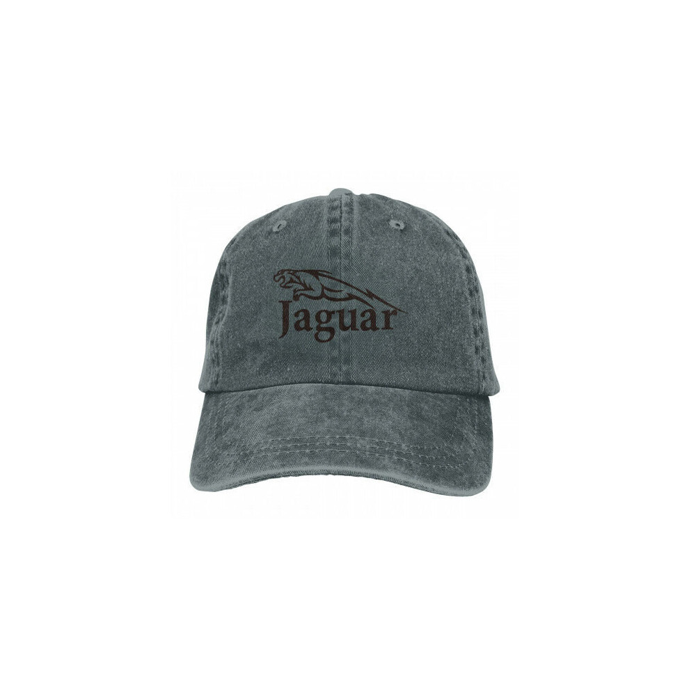 Jaguar Logo Design Men's Cotton Washed Baseball Cap Hats