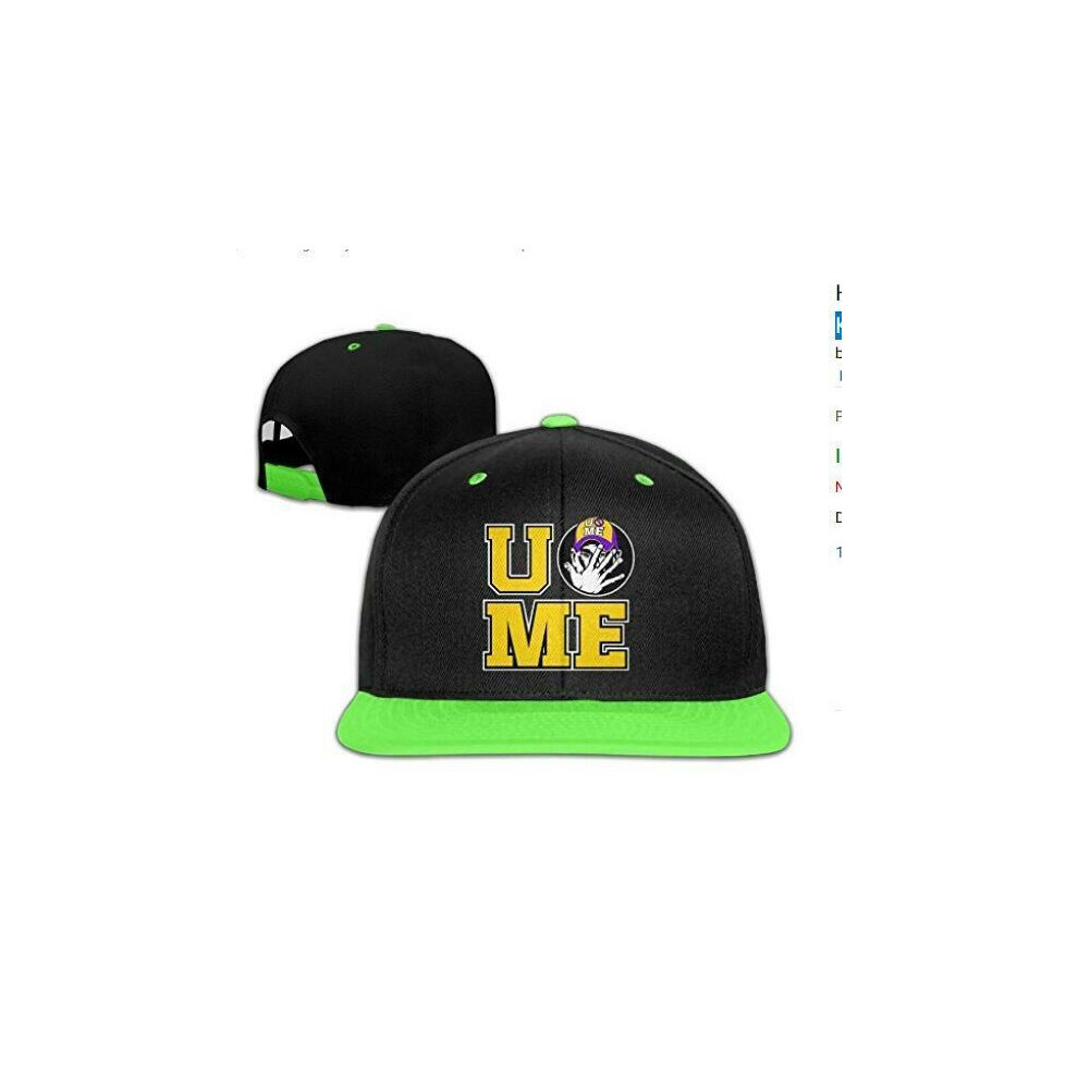 Unisex Kids John Cena You Cant See Me Logo Hit Color Hip-Hop Caps Hats