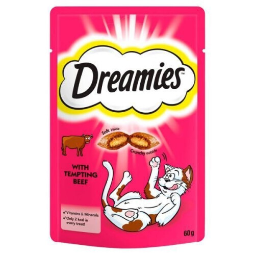 Dreamies Dreamies Beef Cat Treats (8x60g)