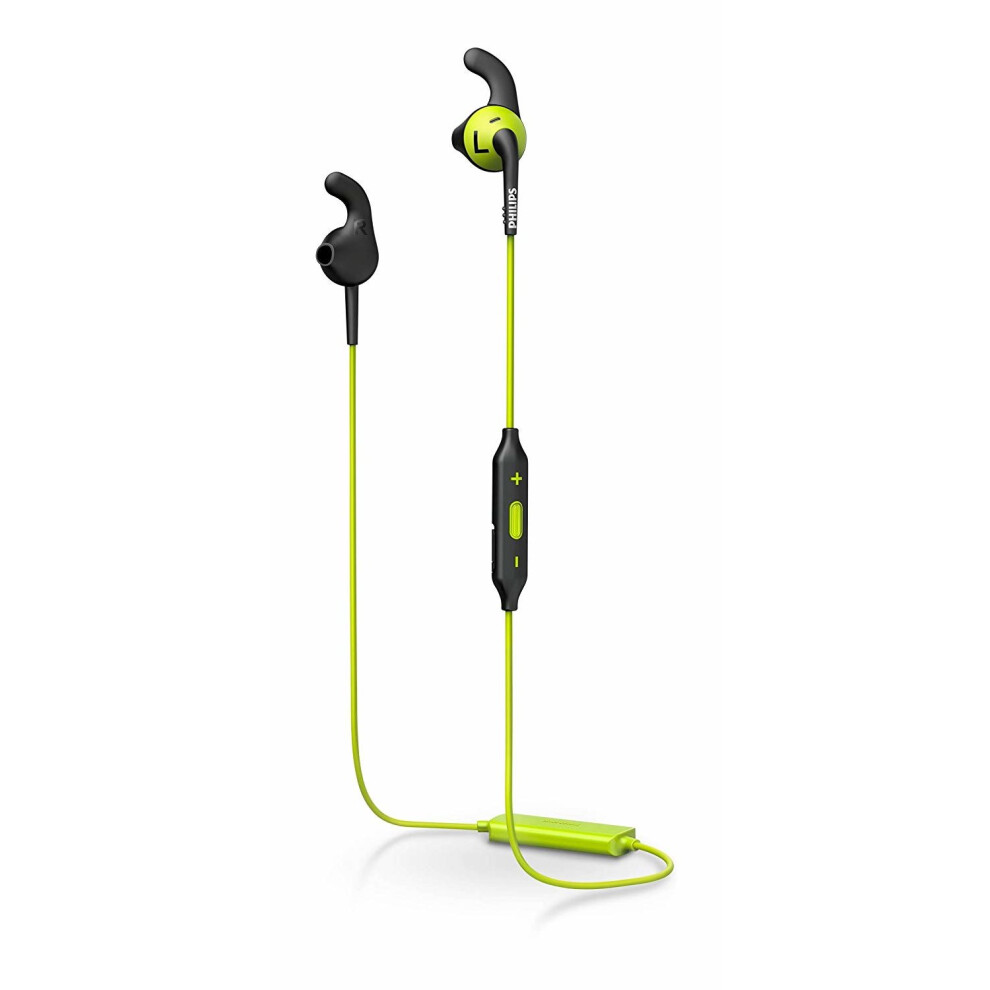 Philips SHQ6500CL Bluetooth Sports Headphone with Mic Green/Black