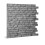 Profhome 3D 704500 Ledge Stone Portland Cement Decor panel 3D shiny grey 2 m2 1