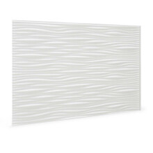 Profhome 3D 704551 Wilderness White Decor panel 3D shiny white 1,7 m2