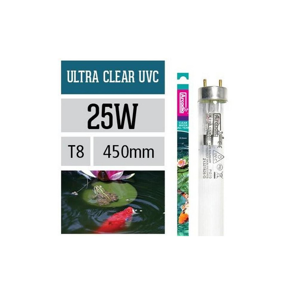 Arcadia Ultra Clear UV Lamp High Output T8