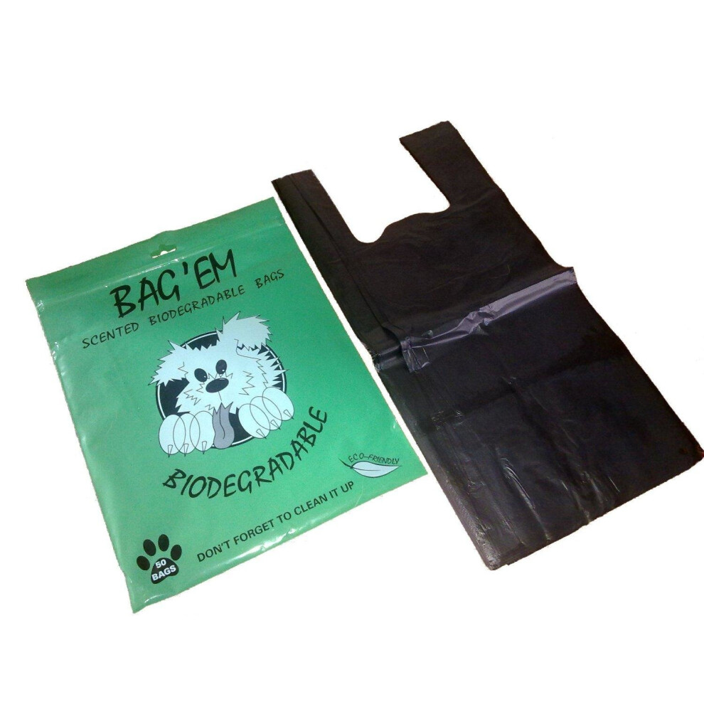 Bag Em Biodegradable Dog Poo Bags (Pack Of 50)