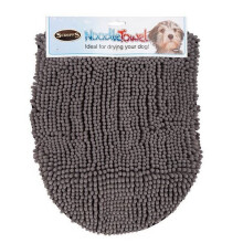 (One Size, Grey) Scruffs Noodle Dog Drying Towel