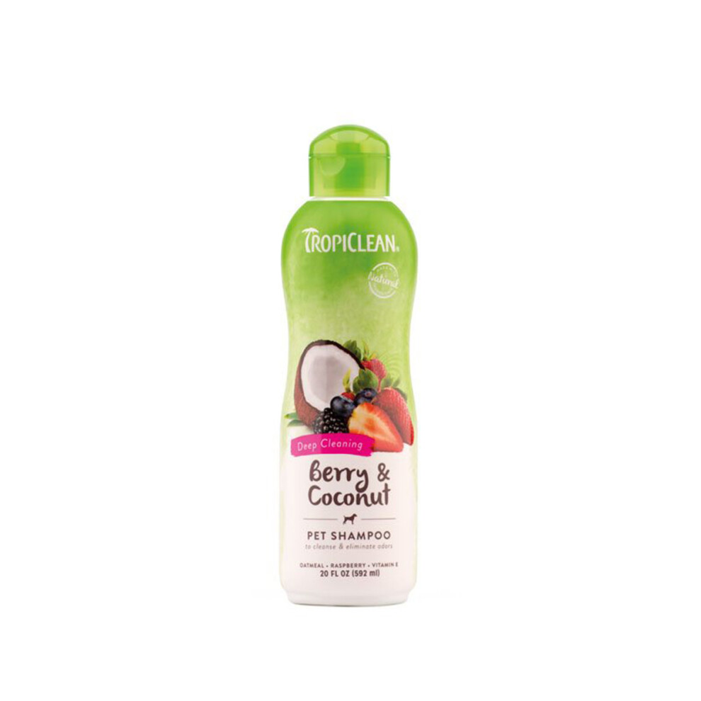 Tropiclean Berry and Coconut Shampoo 592ml