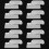 10pcs Sash Jammers UPVC Windows Door Swing Locks Added Security Lock 7