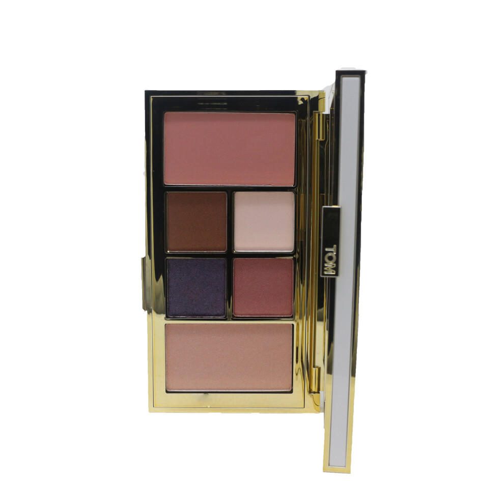 (04 Violet Argente) Tom Ford Soleil Eye And Cheek Palette New In Box