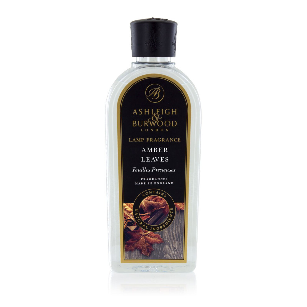 Ashleigh & Burwood 500 Ml Premium Fragrance For Catalytic Diffusion Lamp Leaves Amber