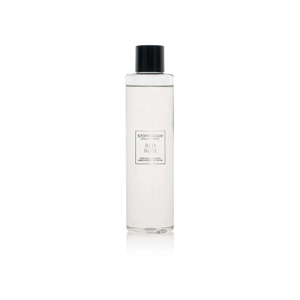 Stoneglow Nature's Gift Reed Diffuser Refill Bottle 200ml Home Fragrance Red Rose