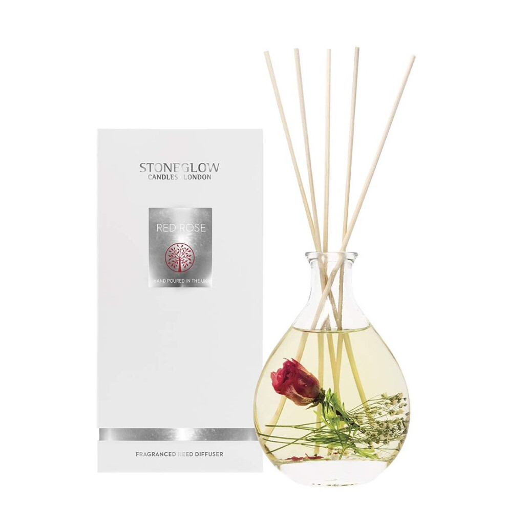 Stoneglow Candles Nature's Gift 2019 Scented Reed Diffuser Red Rose