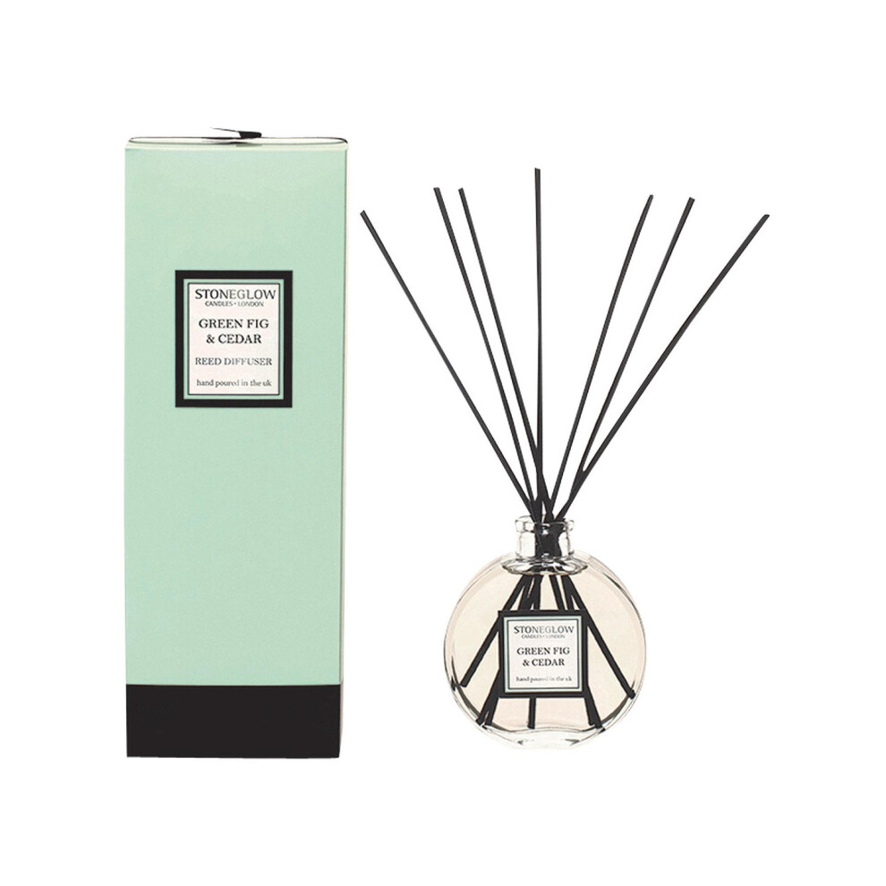 Stoneglow Candles Modern Classics Scented Reed Diffuser Green Fig & Cedar